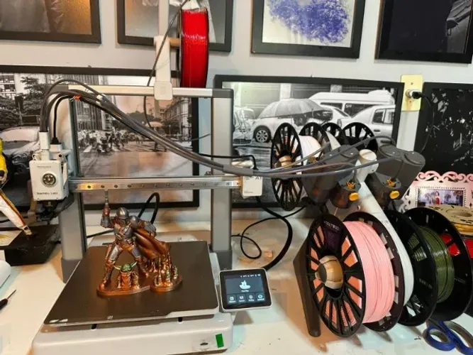 Impressora 3D bambu lab A1 + AMS