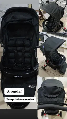 Carrinho de bebê Cosco (quase novo)
