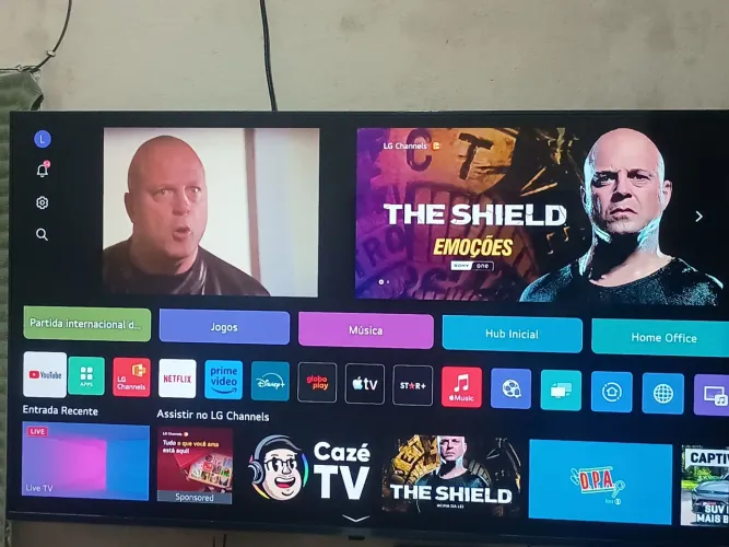 Vende se uma tv o LG 55 em excelente estado pouco usada