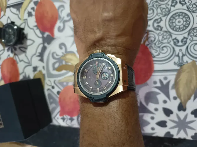 RELÓGIO DA HUBLOT AUTOMÁTICO TOP 