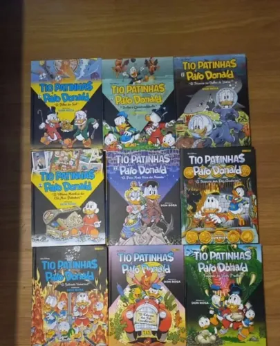 Biblioteca Don Rosa - 9 Volumes - Tio Patinhas e Pato Donald