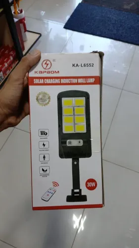 Refletor solar por indução,detector de corpo de 30w