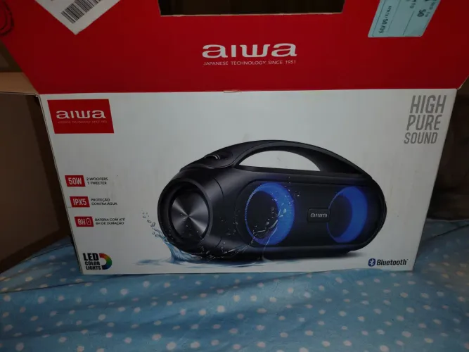 Caixa Aiwa boobox