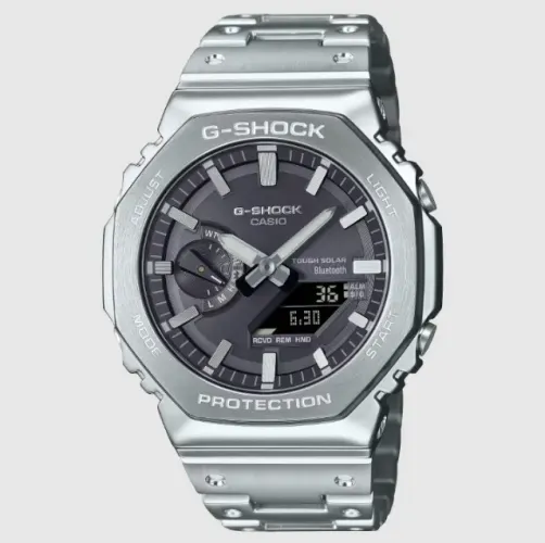 RELÓGIO CASIO G-SHOCK GM-B2100D-1ADR - TODO EM AÇO - NOVO NA CAIXA COM NOTA FISCAL