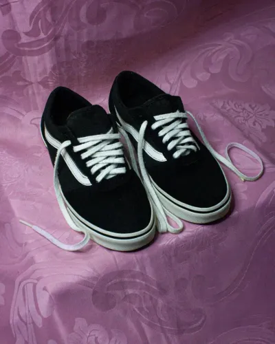 tênis vans ward preto original