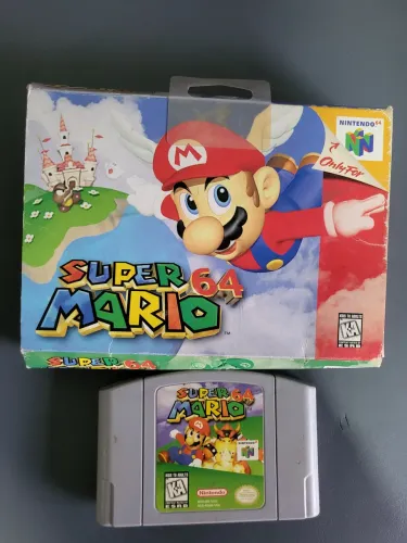 Super Mario 64 (Com caixa) Garantia de 3 Meses