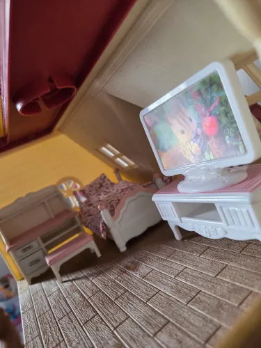 Quarto menina Sylvanian Families.