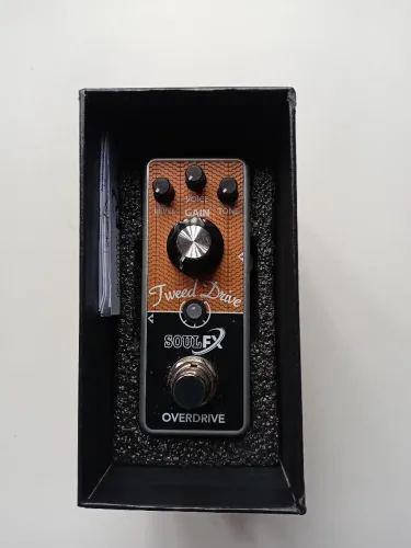 Pedal Tweed drive Soulfx novo na caixa