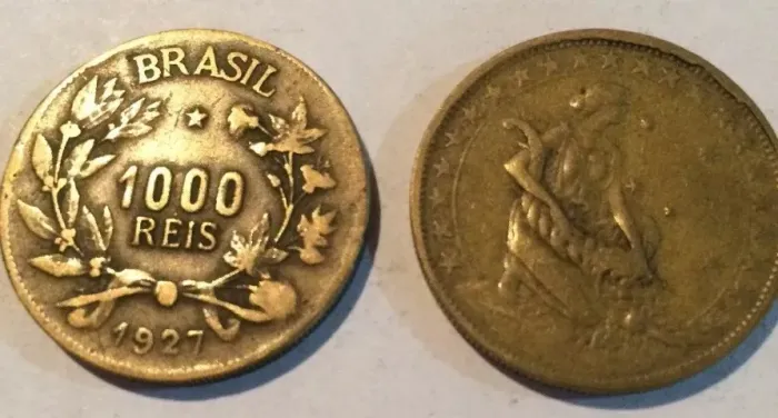Moeda 1000 réis 1927
