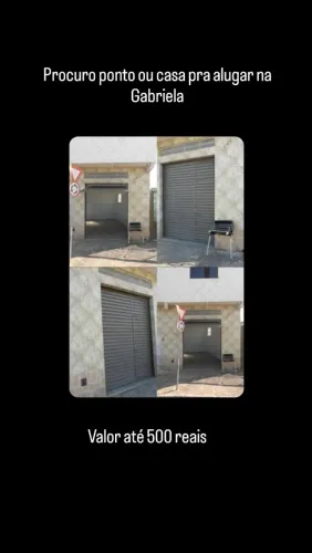 Procuro ponto ou casa pra alugar
