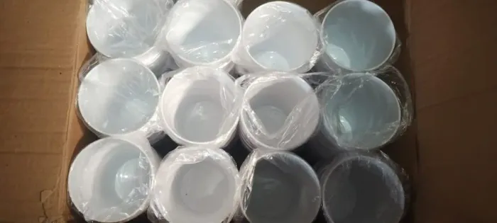 70 copos twister 500ml branco liso