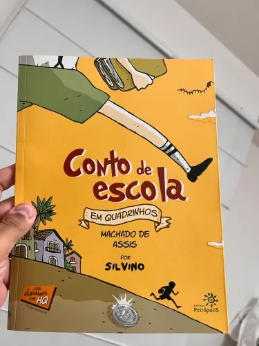 Livro Conto de Escola de Machado de Assis