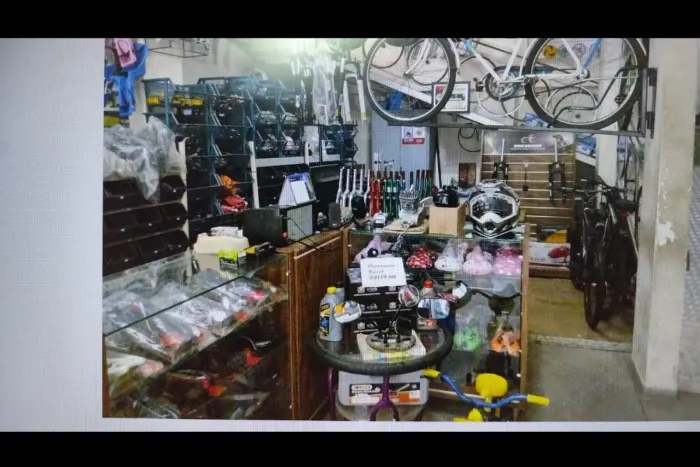 Loja de peças para bike..