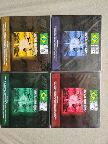 Cds coletânea metal dreams rede rádio rock