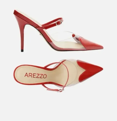 Scarpin vermelho 37 Arezzo 