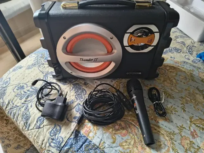 Caixa Amplificada Mondial MCO-02 - 40W | Sem Bateria
