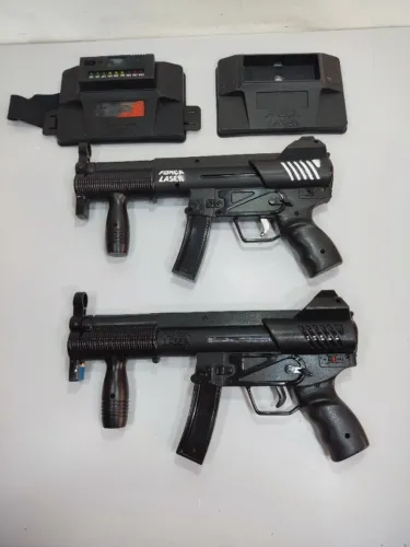 Par Brinquedo Força Laser Estrela Anos 80 Brinquedo Prt (Usado)