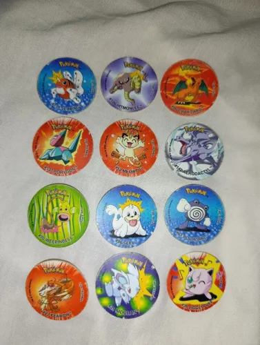Tazos pokémon attack importado original