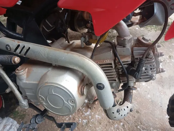 MINI MOTO TRILHA 125CC 4 MACHAR, EMBREAGEM. 