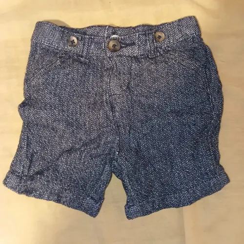 Bermuda Infantil Alfaiataria Teddy Boom - Tam 3 a 6 meses