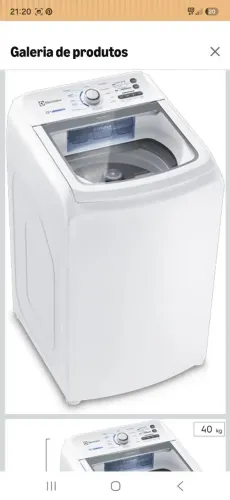 Máquina de Lavar 13kg Electrolux