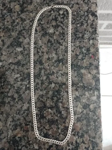 Corrente pescoço escamada 33g prata 925