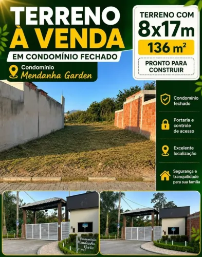 Excelente para construir e morar.