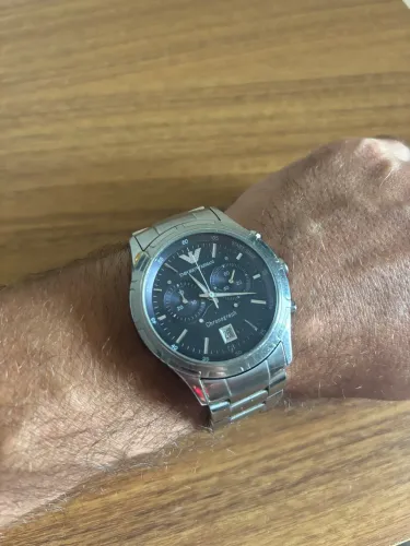 Relógio Empório Armani Chronograph AR0583