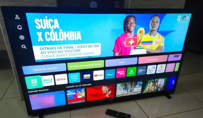 Smart Tv LG 50 4k, Com XBOX embutido na tv, Sem defeitos, pouco tempo de uso