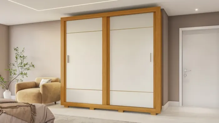 Guarda Roupa Lorena 2 Portas, 100% MDF - ACP