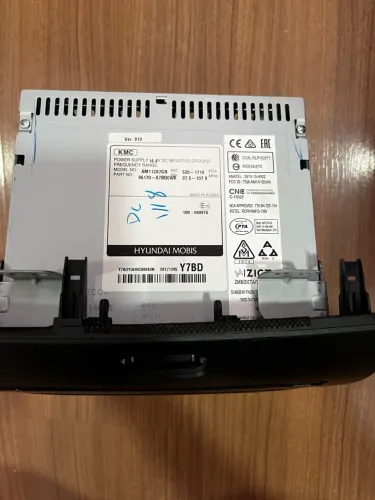 Cd player Kia Cerato 2019 Modelo Am112a7gn