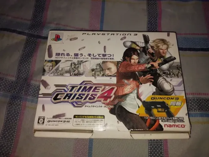Time Crisis 4 + Guncon 3 Big Box Original Completo Para Ps3