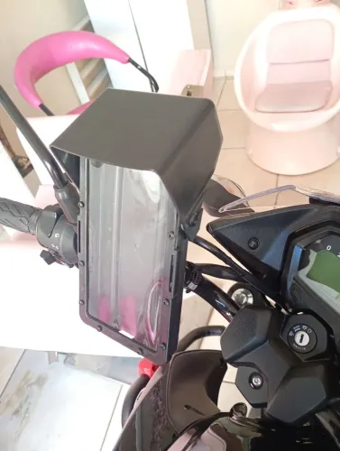Suporte celular para moto Anti-furto