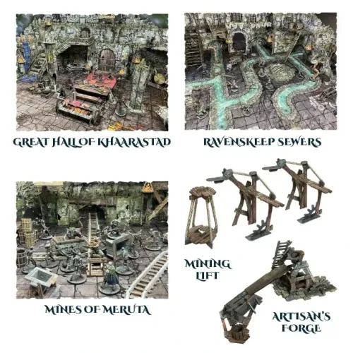 Maladum Dungeons of Enveron Expansões