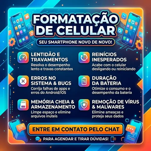 Formato seu celular 