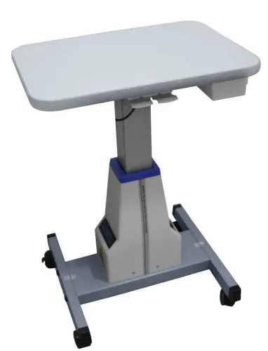 Mesa de elevação para auto refrator/lâmpada de fenda