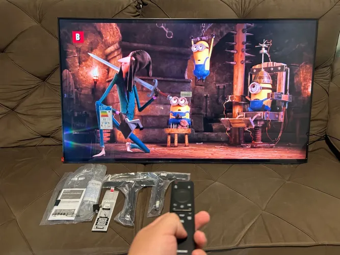 Tv smart 55 polegadas NOVA/lacrada