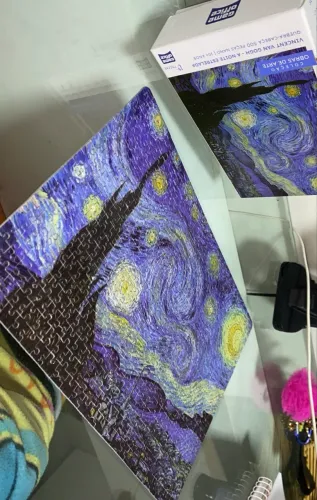 Quebra-cabeça A noite estrelada - Vincent Van Gogh