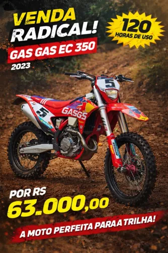Gás Gás ec350f 2023 TROCO POR CARRO
