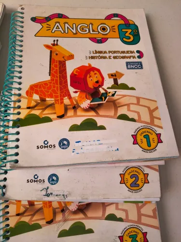 Apostilas Anglo  3° Ano Anglo leia descrição 