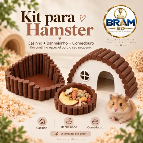 Casinha para Hamster