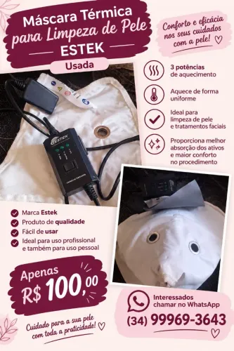 Máscara térmica facial