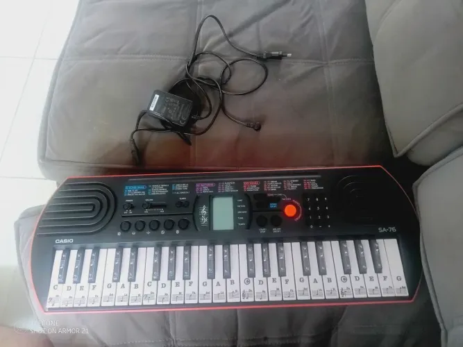Teclado Casio SA-76 Completo