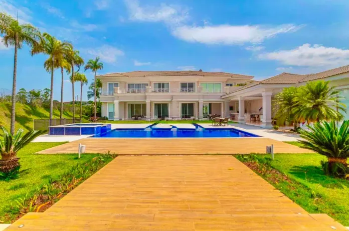 Casa com 6 dormitórios para alugar, 1250 m² por R$ 58.577,39/mês - Condomínio Terras de Sã