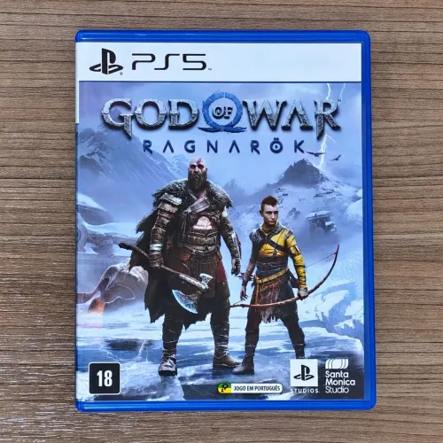 God of War Ragnarök PS5 - Mídia Física