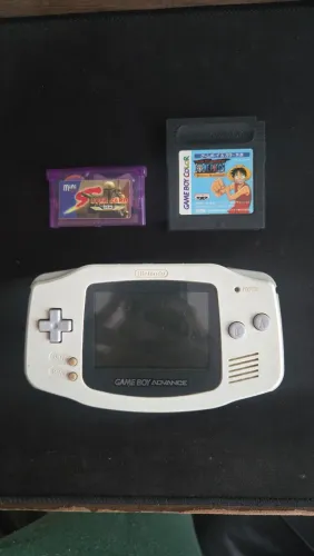 Gameboy Advance Funcionando + cartuchos 
