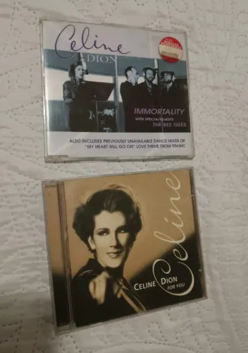 Kit 2 CDs antigos Celine Dion