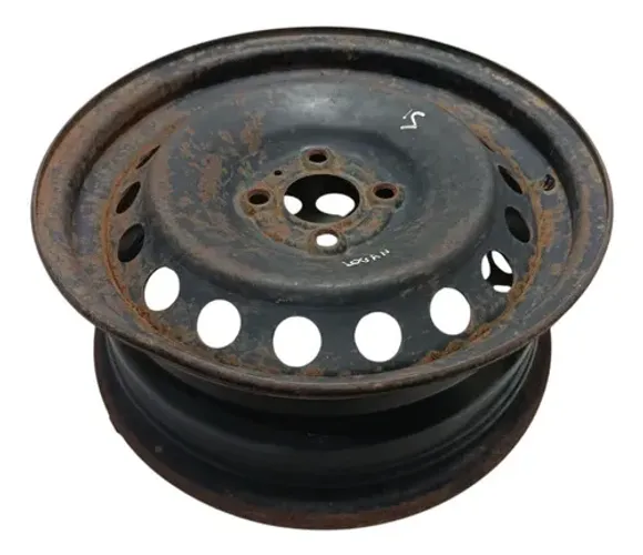Roda Ferro Aro 15 Renault Logan Sandero 2007 2008 2009 Preto