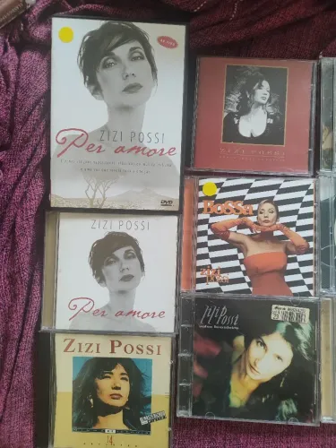 Zizi Possi cds e dvd