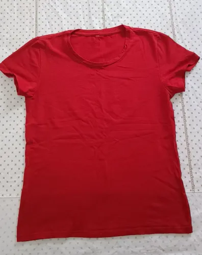 Camisa vermelha Tamanho PP